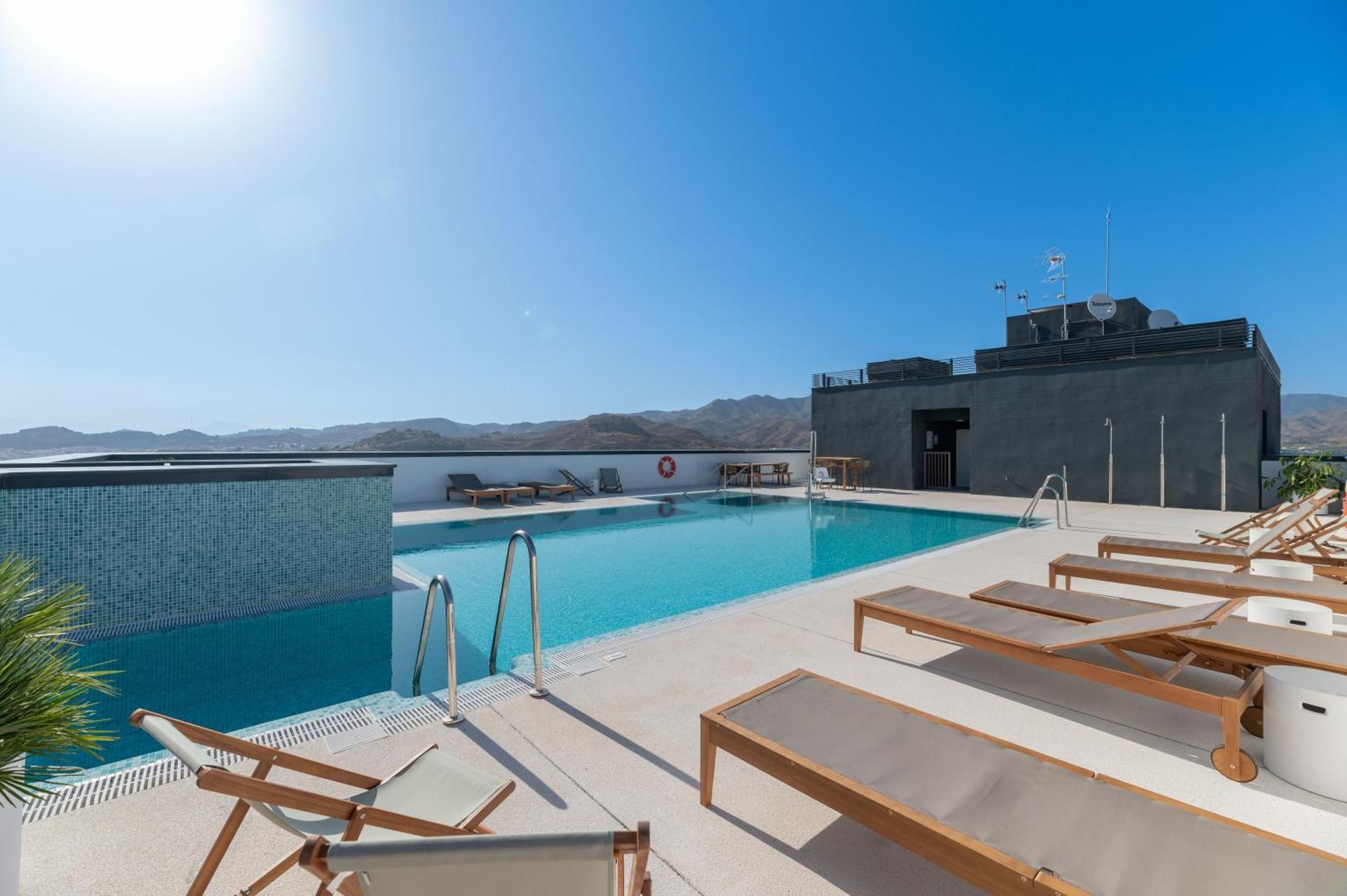 Xpce Urban 3 Malaga Skyline - Parking Free Διαμέρισμα Εξωτερικό φωτογραφία